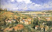 Camille Pissarro Pang plans Schwarz summer oil painting artist